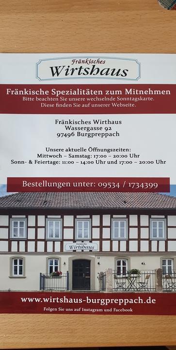 Fränkisches Wirtshaus